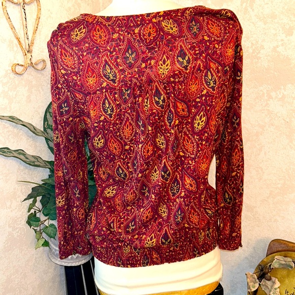 🍂LUCKY🍀BRAND 3/4 Sleeved TOP! Great for FALL!🍁Women’s SMALL - Picture 4 of 11
